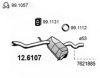 FIAT 7672041 Middle Silencer